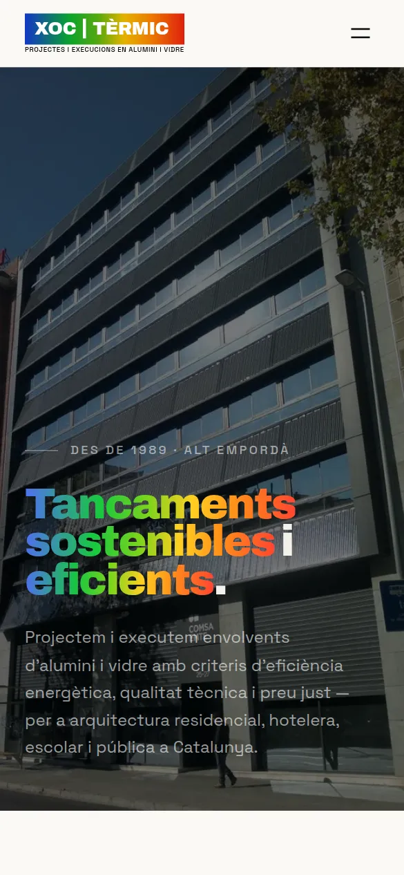 Xoc Tèrmic — móvil 1